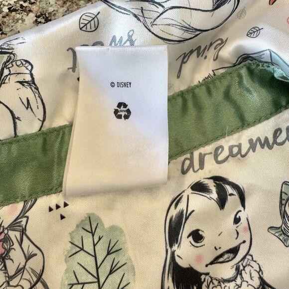 Disney Animators Collection Sleep Shirt Womens Small White Princess Lounge Gown - Picture 13 of 16